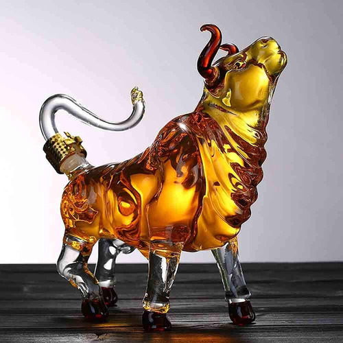 Jarra De Whisky En Forma De Toro 1000ml Sin For El Hogar,