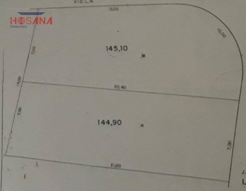Imagem 15 de 15 de Terreno À Venda, 290 M² Por R$ 75.000,00 - Jardim União - Franco Da Rocha/sp - Te0303