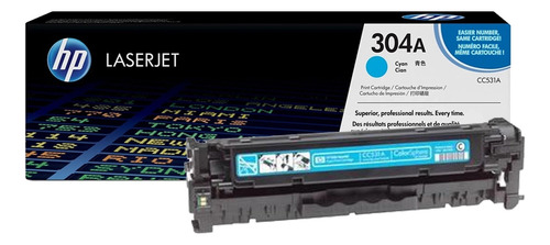 Toner Original Hp Cc531a 304a Cyan