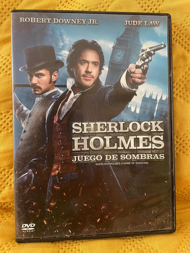 Sherlock Holmes Juego De Sombras Robert Downey Jr. Jude Law