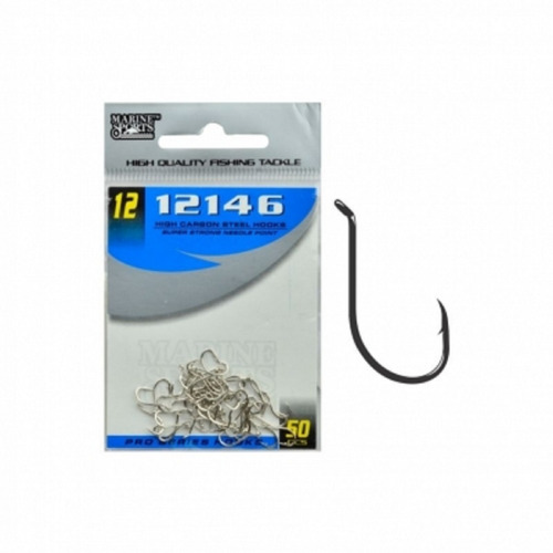 Anzuelos 12146 Nickel Nro 12 Marine Sports - Pack 50 Unid