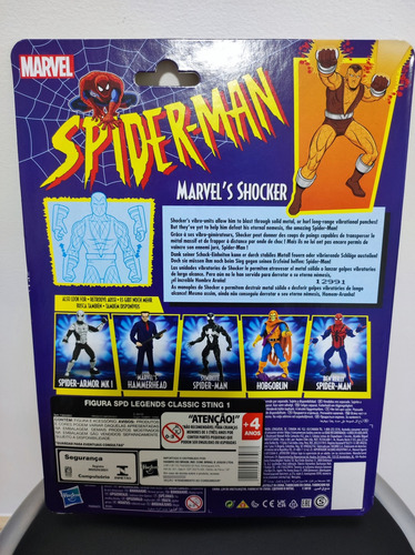 Shocker Marvel Legends Spider-man (Usado)