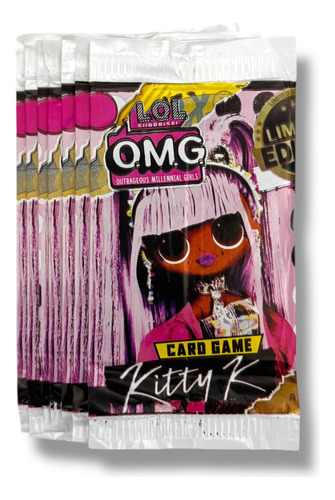 Kit 200 Cards Figurinhas Lol Surprise = 50 Pacotes Bafo