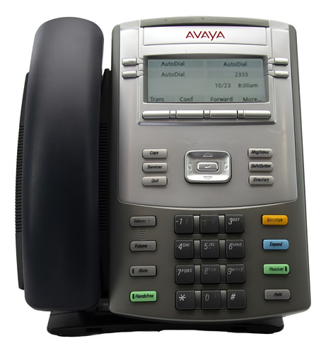 Avaya Teléfono Gris Oscuro Ip 1120e