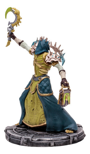 Boneco De Ação Mcfarlane Toys World Of Warcraft Undead 1:12