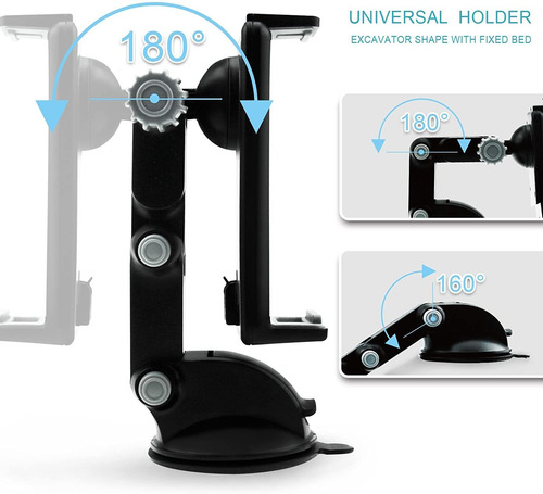 Imagen 6 de 6 de Coche Tablet Soporte, Parabrisas / Salpicadero Tablet Telef