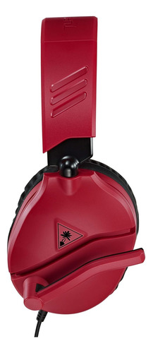 Turtle Beach Headset Gamer Recon 70 Preto E Vermelho