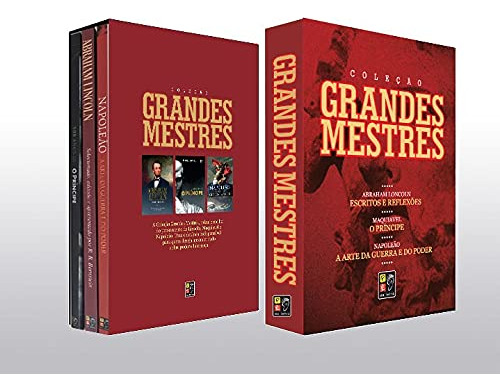 Libro Box Grandes Mestres De Lincoln Pe Da Letra