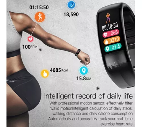 Smartband Banda Inteligente Reloj Presion Arterial Fitness