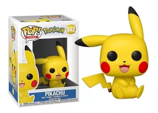 Pikachu (sentado) - Funko Pop 842 Pokemon / Original