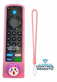 Funda Protectora Para Control Amazon Fire Tv Stick - Rosa