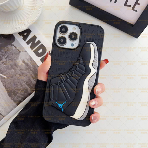 Funda Jordan Design Para iPhone 12 Pink Poetry 3d Tpu