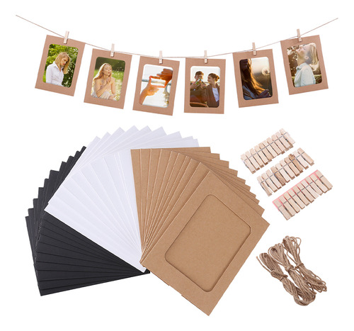 Papel Kraft Para Decoración De Pared Con Fotos, 30 Unidades