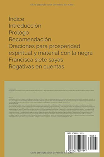 Libro: Mama Francisca Siete Sayas , Oraciones De Protecci...