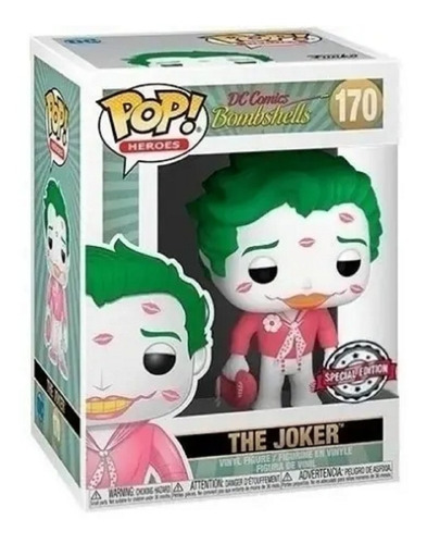 Funko Pop 170 Dc Comics The Joker Bombshells Playking