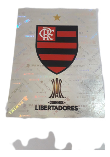 Figurita Libertadores 2023 Nro 18 Escudo Flamengo 