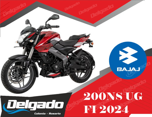 Moto Bajaj Pulsar Ns200 Ug Fi 2024 Finan 100% Y Hasta 60 Cuo