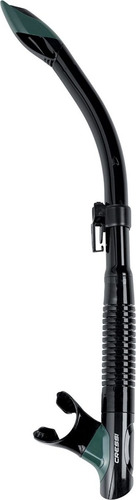 Snorkel Cressi Tao Para Buceo Y Apnea Black / Green