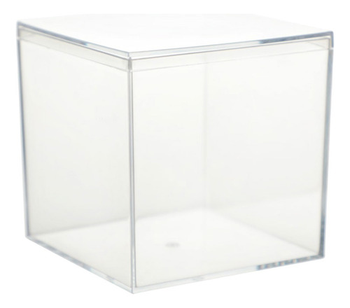 Caja De Almacenamiento De Acrílico Transparente Con Tapa De