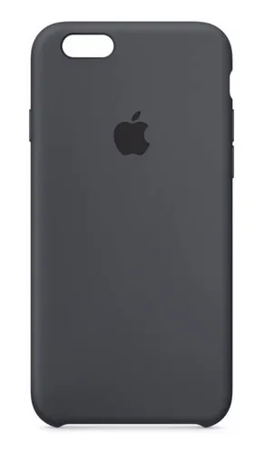 Funda Silicona Para iPhone 6s Gris Mky02zm/a Original