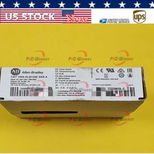 Free Ship 1606-xlb120e Power Supply, 24-28vdc, 120 W, 85-1