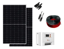 Comprar Kit 2 Placa Painel Solar 450w Controlador 60a Mppt Cabos