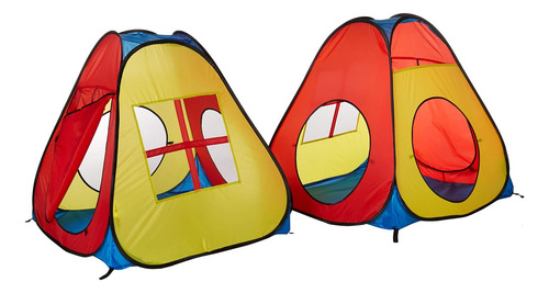 Utex 8 En 1 Pop Up Children Tent Tent House Con 4 Túnel, 4 Y