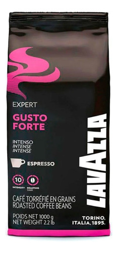 Cafe Italiano Lavazza Gusto Forte Espresso Grano 1kg
