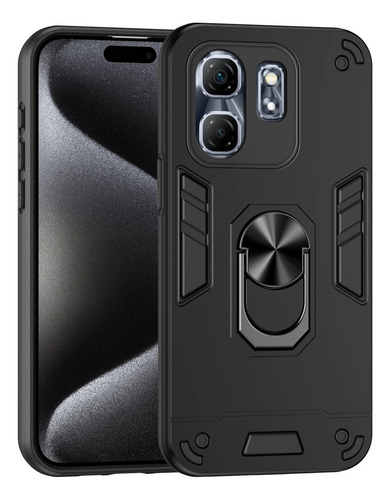 Funda Para Infinix Hot 50i Smart 9 Valiente Cambiante+mica