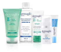Comprar Dermaglós Rutina Experta Para Piel Mixta Con Serum Facial 5u