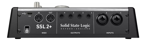 Interface Ssl2+ Mkii Solid State Logic 32bit 192khz Áudio 4k