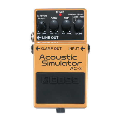 Pedal De Guitarra Boss Ac3 Simulador Acústico