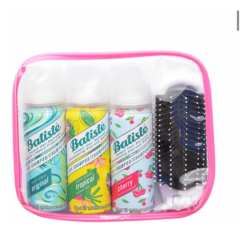 Pack De 3 Shampoos Batiste + Peine Con Espejo De Regalo