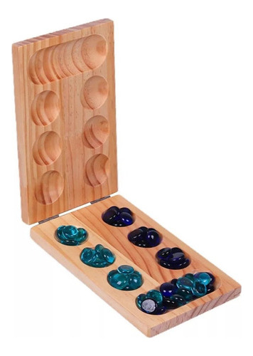 Juego De Mesa Portátil Mancala Con Juego De Estrategia [u]