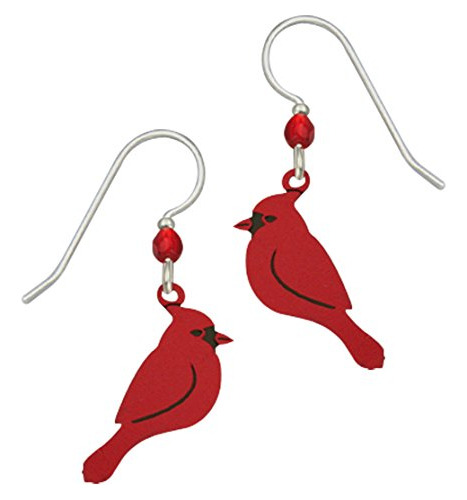 Pendientes Cardenal Perfilados.