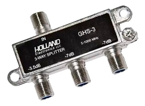 Holland Splitter 3 Salidas 3.5db 7db Divisor De Señal Antena