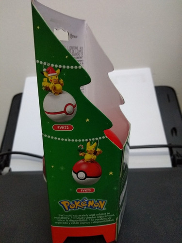 Pikachu Dulce Navideño 24pzas Exclusivo Edicion Especial Se