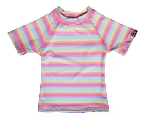 Remera De Agua Infantil Proteccion Solar Upf 50+ Verificada 