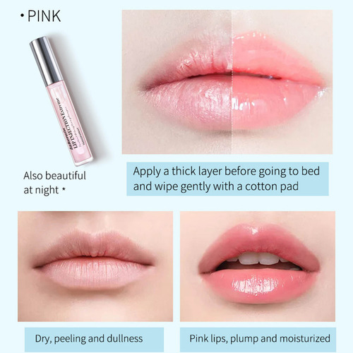 Líquido Hidratante Labial Transparente Para Preenchimento La