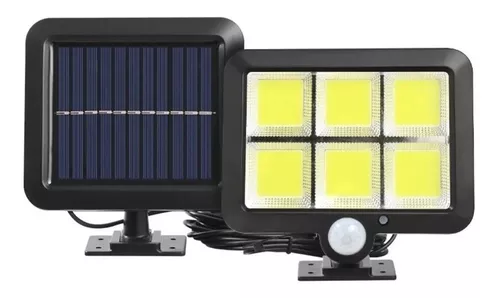 Pack X2 Foco Led Exterior Focos Solares Luz Led Sensor 4025