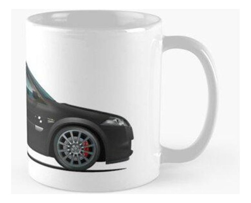 Taza Renault Megane R26 Rs F1 Team - Negro Profundo Calidad 