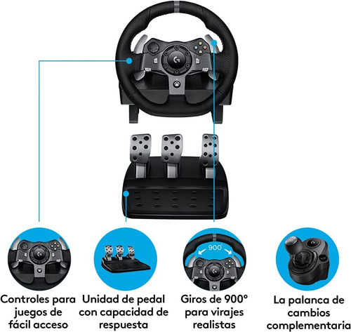Volante Logitech G920 Xbox One Series X