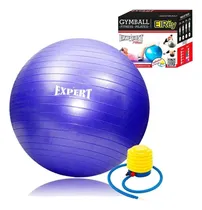 Comprar Pelota De Pilates 55cm Aerobics Fitness + Inflador - El Rey