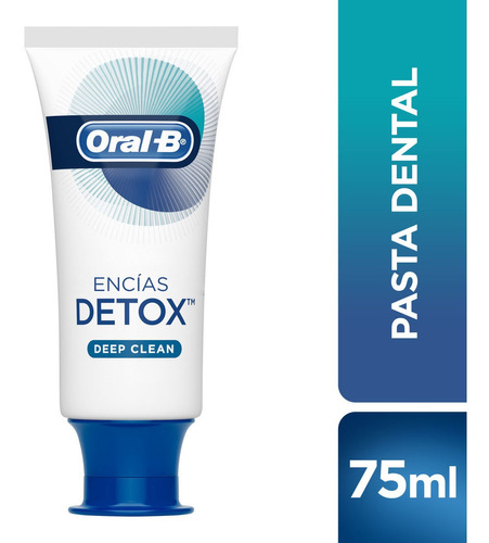 Pasta Dental Oral-b Detox Deep Clean 75ml