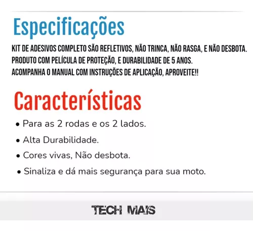 Friso De Roda Adesivo Refletivo Honda Biz Azul Azul - WebContinental