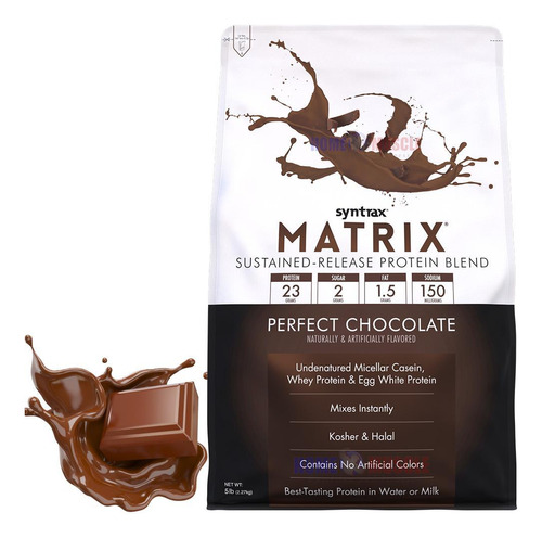 Matrix 5.0 2,27kg - Syntrax Sabor Perfect Chocolate