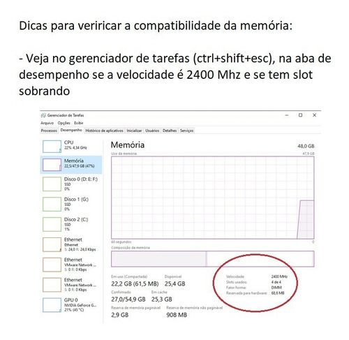 Imagem 5 de 6 de Memória Ram 4gb Crucial Micron 2667mhz Cl19 Ddr4 P/ Laptop