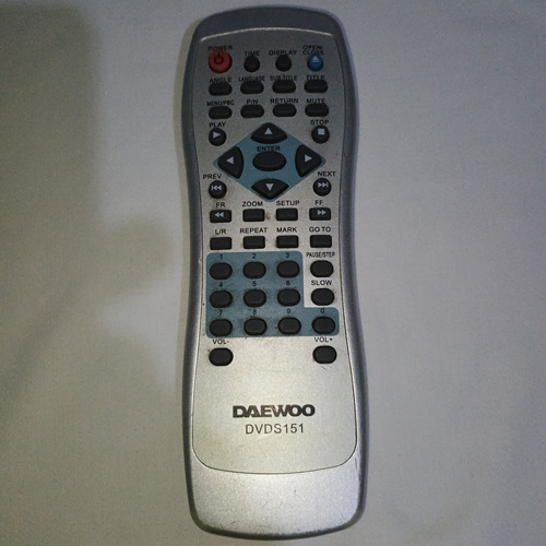 Control Remoto Daewoo Dvds151