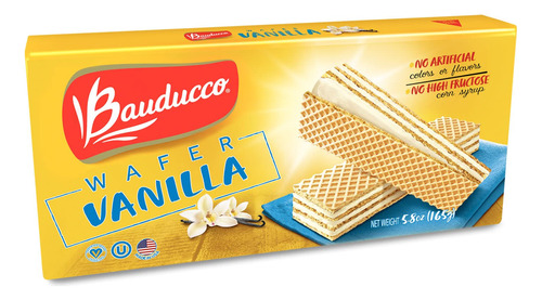 Bauducco Obleas De Vainilla, Galletas Crujientes De Oblea Co