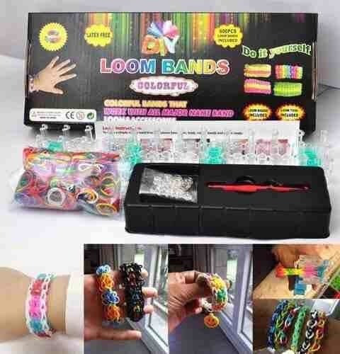 Loom Bands Pulseras De Goma, Articulo Original